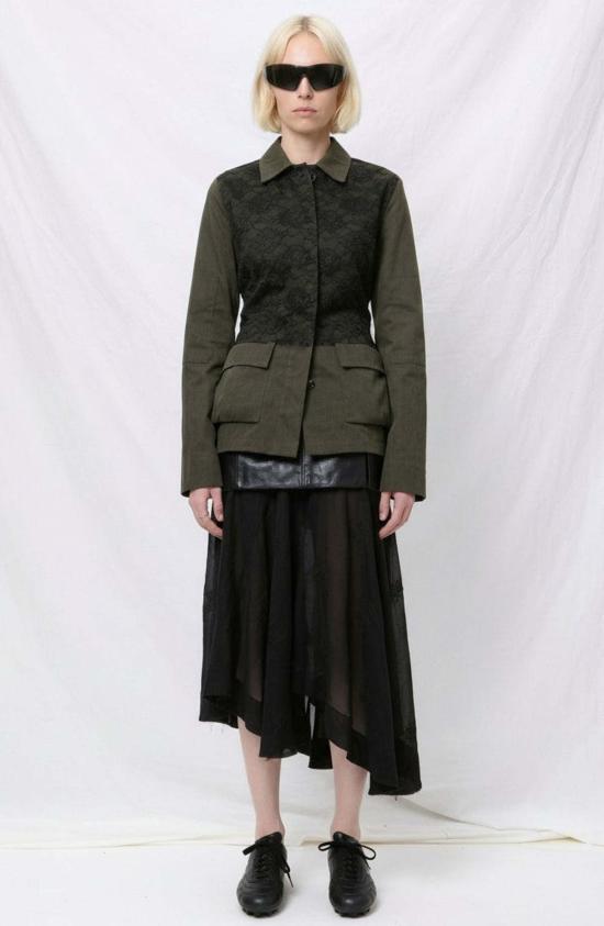  아워레가시 자켓 아워 레거시 앤티크 머드 스플릿 재킷 - OUR LEGACY