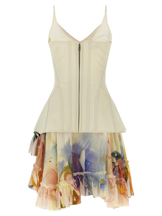 26SS 알렉산더 맥퀸 숏 원피스 873218QZARY9015 - ALEXANDER MCQUEEN