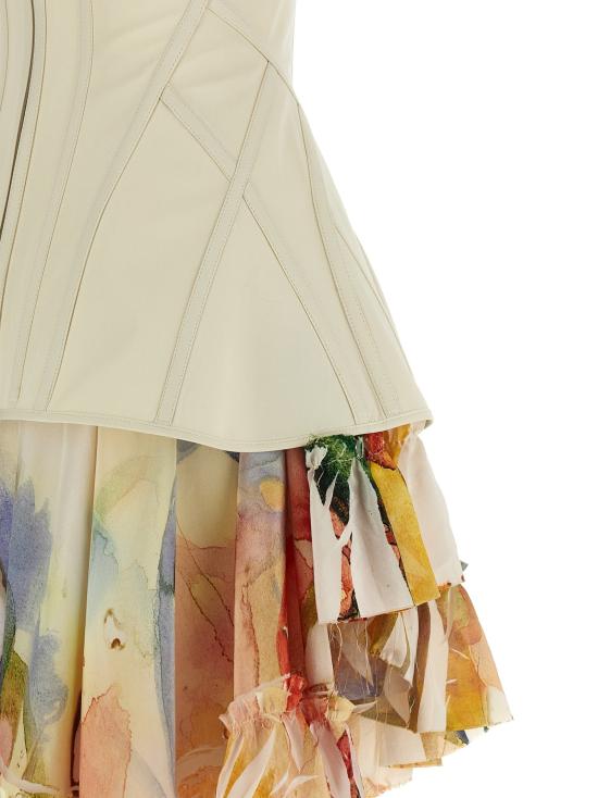 26SS 알렉산더 맥퀸 숏 원피스 873218QZARY9015 - ALEXANDER MCQUEEN