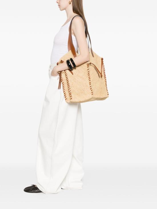 26SS 이자벨마랑 숄더백 PP0413FA C1X07MNLCG Beige - ISABEL MARANT