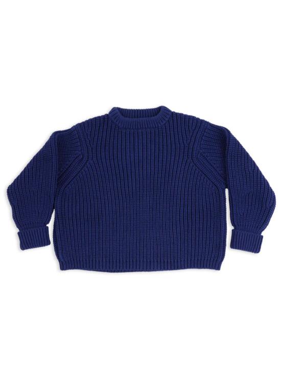  제임스 스트리트 코 스웨터 제임스 스트리트 사의 청키 로우 코튼 풀오버 - JAMES STREET CO.