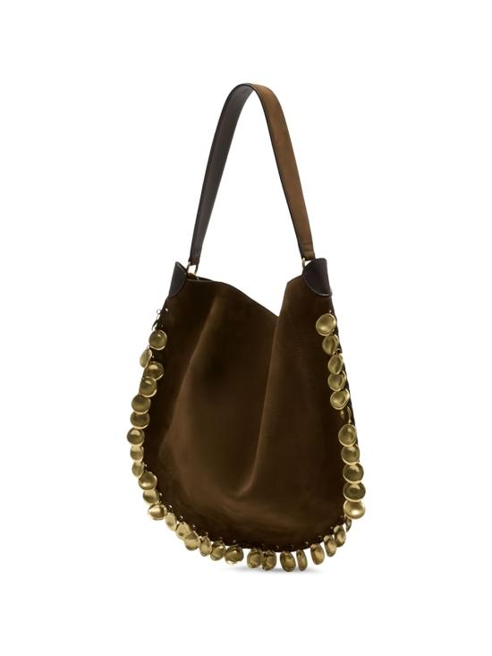 26SS 이자벨마랑 오스칸 호보 지퍼백 BF0066FA C3C22M11BR Marrone - ISABEL MARANT