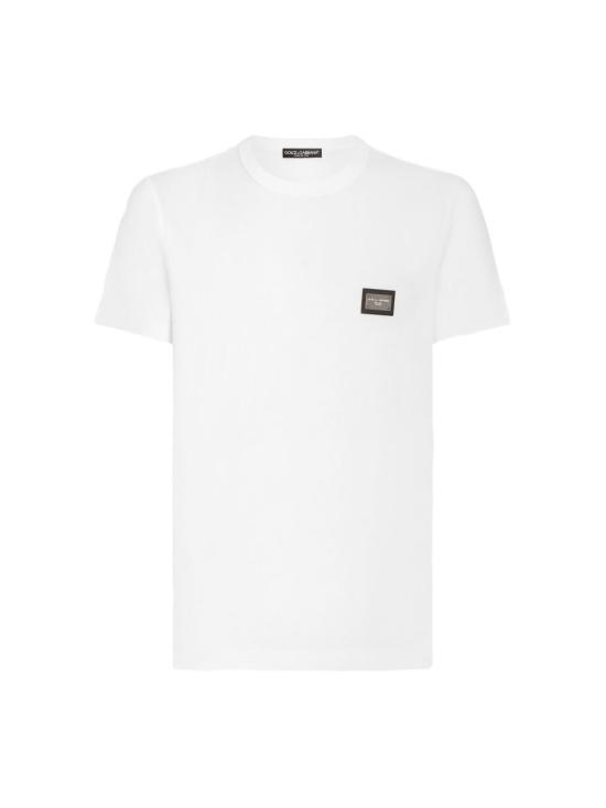 26SS 돌체앤가바나 반팔 티셔츠 G8PT1T G7P1BW0800 White - DOLCE & GABBANA