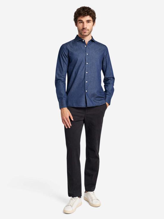  오엔에스 데님 셔츠 O.N.S 아서 데님 셔츠 인디고