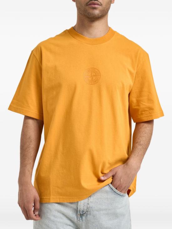 26SS 스톤 아일랜드 반팔 티셔츠 2100001 S0E14V007E Orange