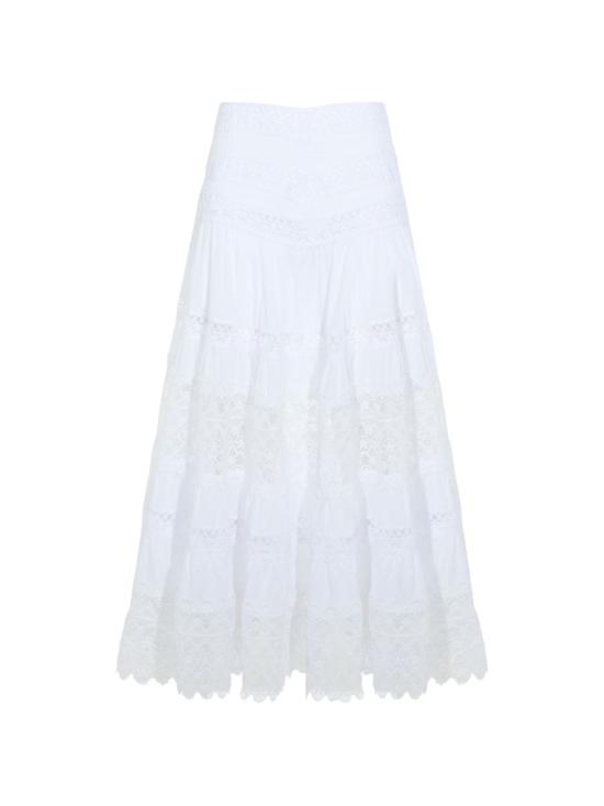 26SS 차로루이즈 미디 스커트 261402 WHITE White - CHARORUIZ