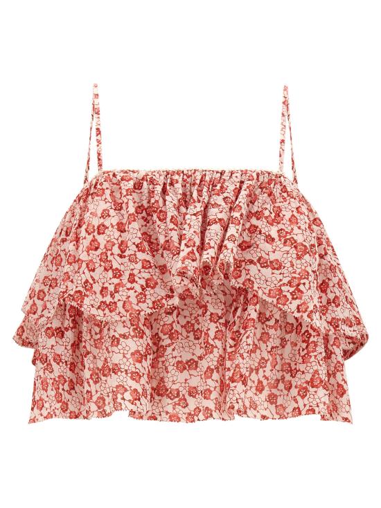 26SS 이자벨마랑에뚜왈 민소매 티셔츠 HT0845FAD1J15E70RD