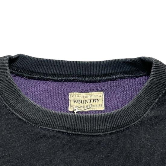  캐피탈 스웨터 SWT 니트 2톤 리메이크 빅 SWT (본) - KAPITAL