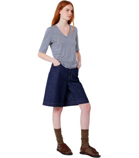 26SS 위켄드막스마라 긴팔 티셔츠 2615941042600 008 XS Blue - WEEKEND MAX MARA