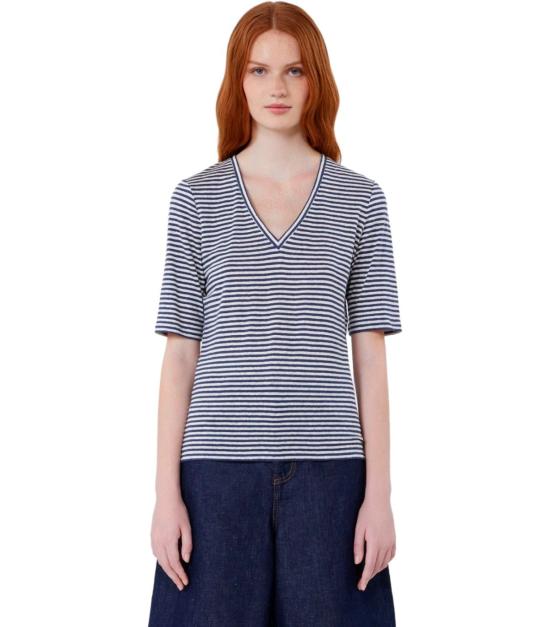 26SS 위켄드막스마라 긴팔 티셔츠 2615941042600 008 XS Blue - WEEKEND MAX MARA