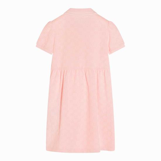  [키즈] 구찌 원피스 키즈 코튼 드레스 베이비 핑크 - GUCCI