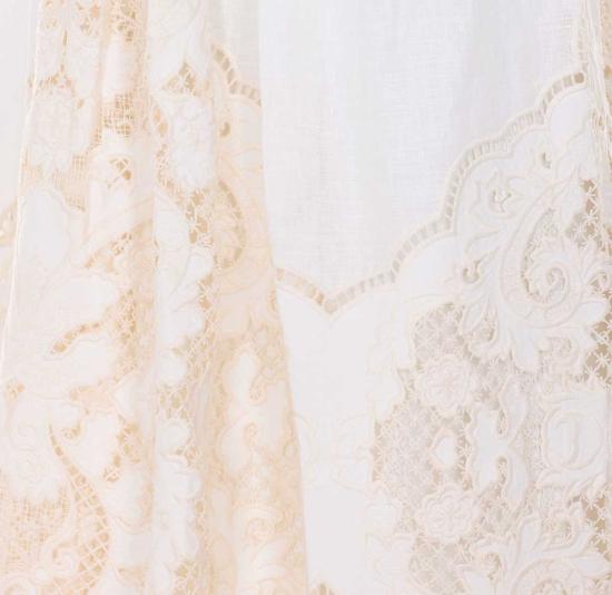  짐머만 롱 원피스 데이라이트 웨이스티드 드레스 화이트 - ZIMMERMANN