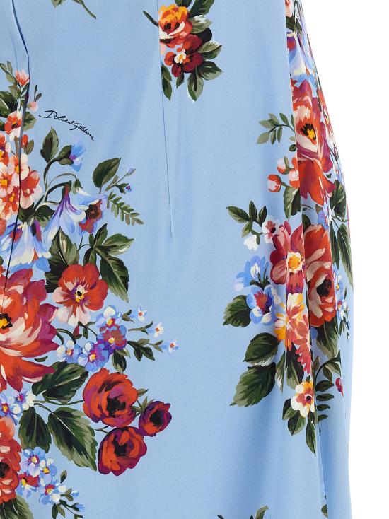 26SS 돌체앤가바나 미디 원피스 F612STFSA8PHC5ZO - DOLCE & GABBANA