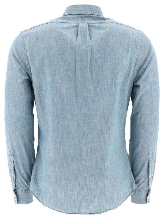 26SS 폴로 랄프로렌 클래식 플리스 후드 집업 710548538001CHAMBRAY - POLO RALPH LAUREN