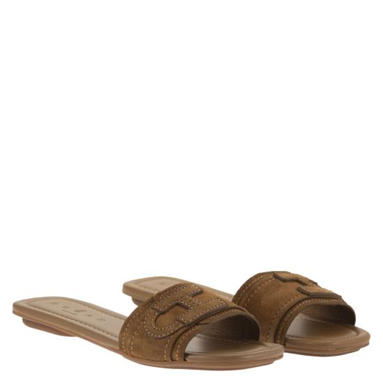 26SS 호간 뮬/슬리퍼 HXW6850GC20BTM COGNAC - HOGAN