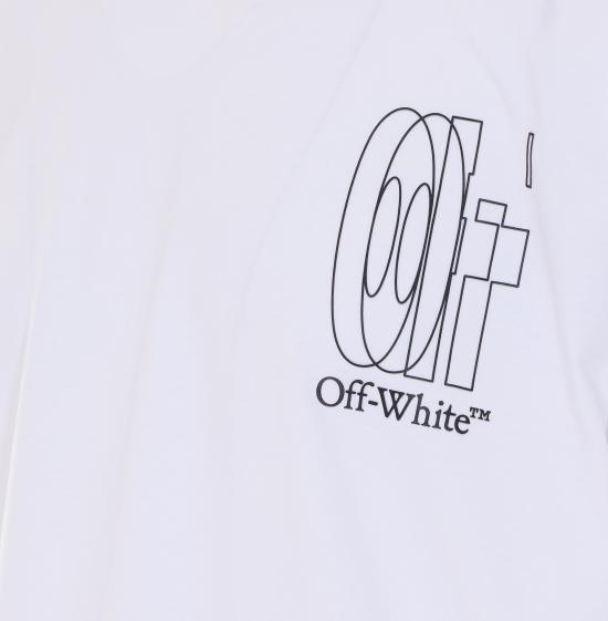 26SS 오프화이트 반팔 티셔츠 OMAA027S26JER003 10100 White - OFF WHITE