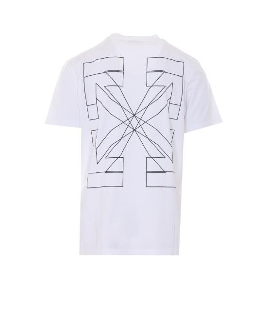26SS 오프화이트 반팔 티셔츠 OMAA027S26JER003 10100 White - OFF WHITE