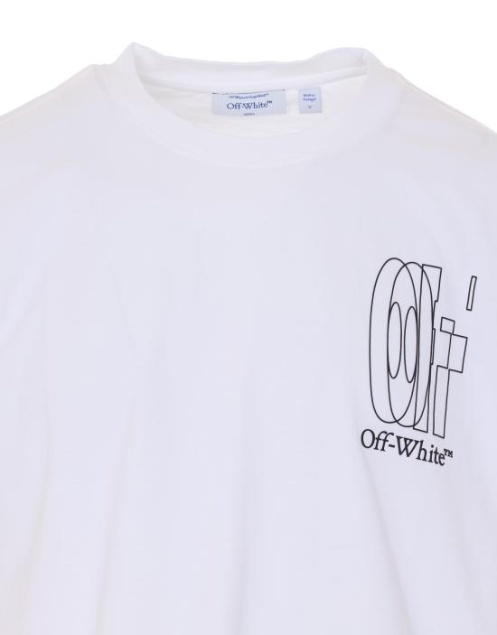 26SS 오프화이트 반팔 티셔츠 OMAA027S26JER003 10100 White - OFF WHITE