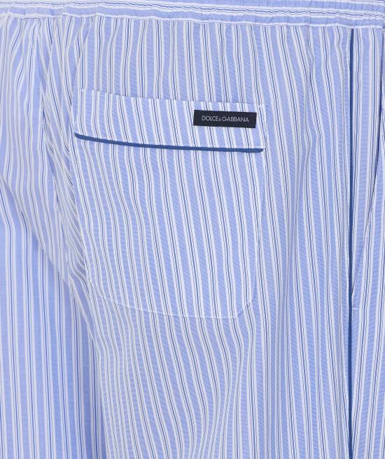 26SS 돌체앤가바나 스트레이트 팬츠 GVRMAT FR510S8051 Blue - DOLCE & GABBANA