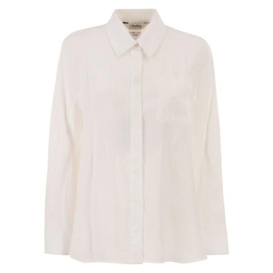 26SS 에스막스마라 셔츠 2619191033600 WHITE