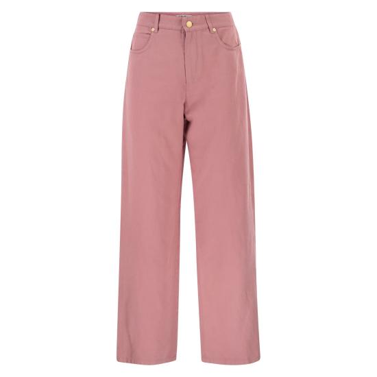 26SS 에스막스마라 스트레이트 팬츠 2619131083600 PINK