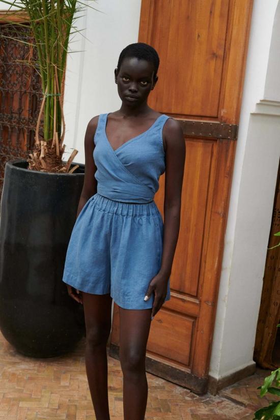  Linenfox 블라우스 - OTHER BRANDS