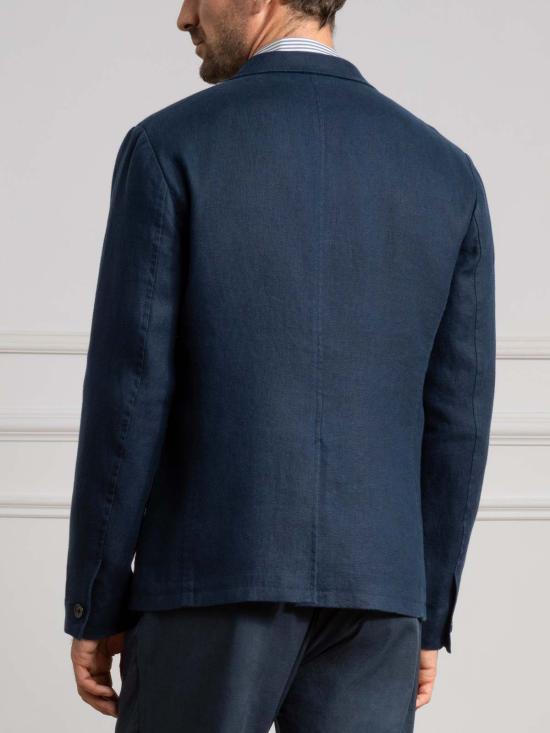  오엔에스 수트 자켓 O.N.S 페리 린넨 블레이저 네이비 - O.N.S