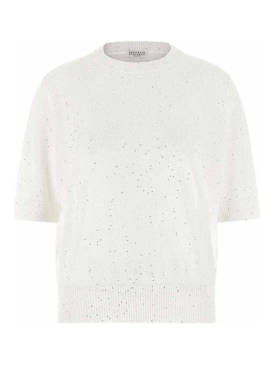 26SS 브루넬로 쿠치넬리 반팔 티셔츠 MDT746400C159 White