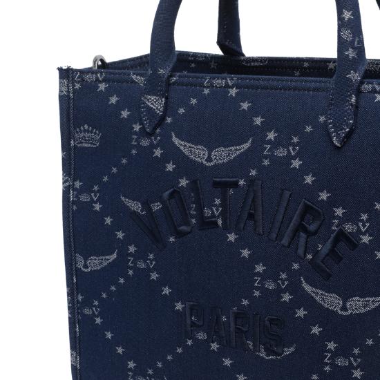 26SS 자딕앤볼테르 토트백 LWBA04248 415 Blue - ZADIG & VOLTAIRE