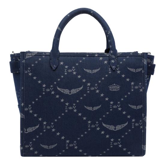 26SS 자딕앤볼테르 토트백 LWBA04248 415 Blue - ZADIG & VOLTAIRE