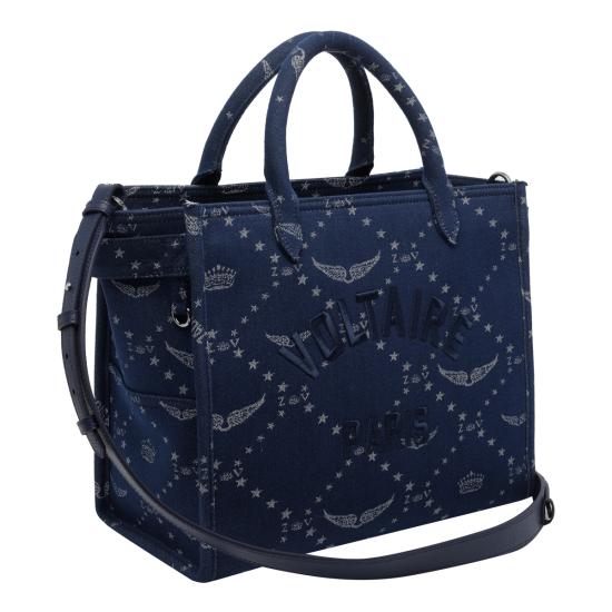 26SS 자딕앤볼테르 토트백 LWBA04248 415 Blue - ZADIG & VOLTAIRE