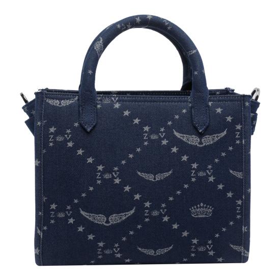 26SS 자딕앤볼테르 토트백 LWBA04269 415 Blue - ZADIG & VOLTAIRE