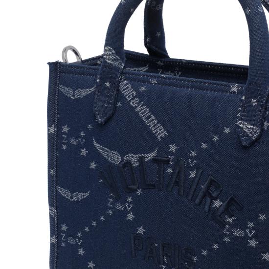 26SS 자딕앤볼테르 토트백 LWBA04269 415 Blue - ZADIG & VOLTAIRE