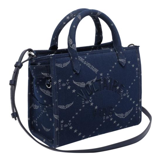 26SS 자딕앤볼테르 토트백 LWBA04269 415 Blue - ZADIG & VOLTAIRE