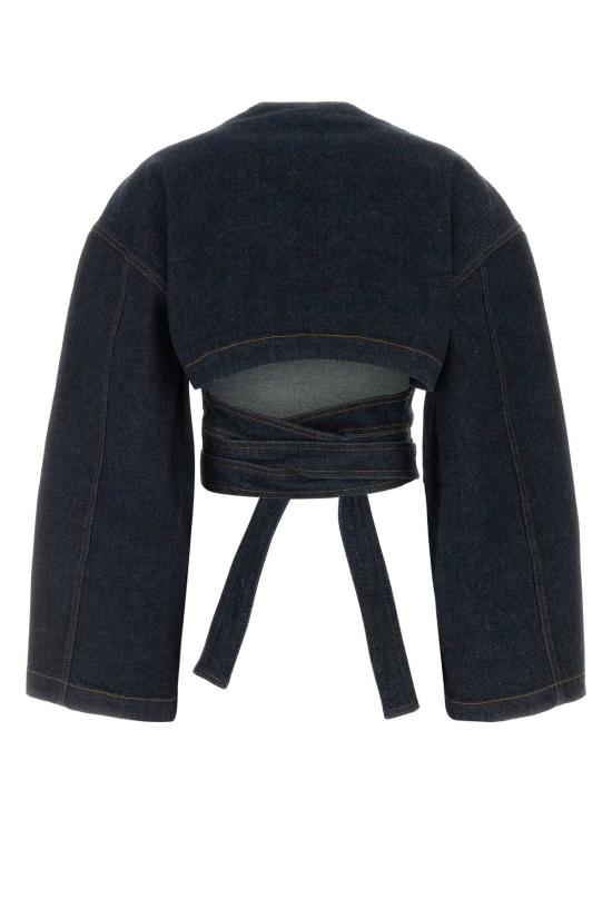 26SS 알라이아 자켓 AA9V1286D008C A08 BLEUBRUT - ALAIA