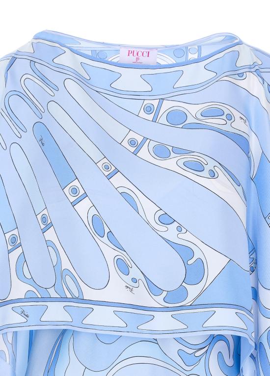 26SS 푸찌 롱 원피스 6HRI30 6H731028 Blue - PUCCI