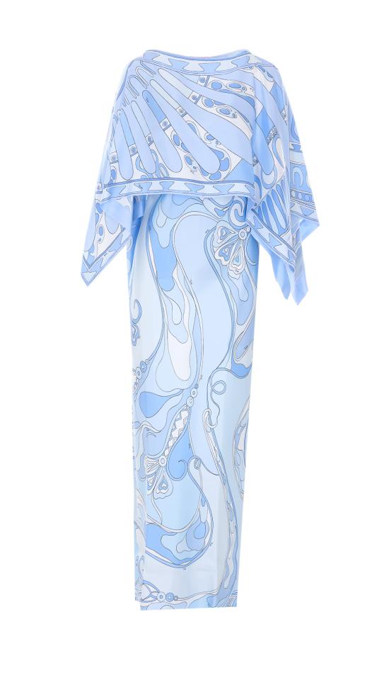 26SS 푸찌 롱 원피스 6HRI30 6H731028 Blue