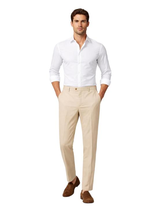 26SS 프랜지스 콜렉션 수트 팬츠 4C10EAUTXAYEUE Beige - FRANZESE COLLECTION