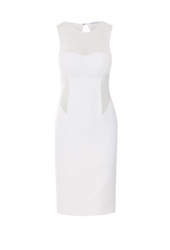 26SS 파트리지아페페 미디 원피스 2A3047 A737W146 White