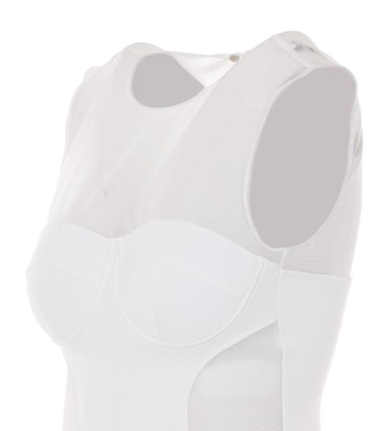 26SS 파트리지아페페 미디 원피스 2A3047 A737W146 White - PATRIZIA PEPE