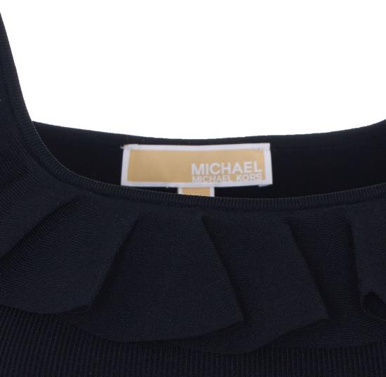 26SS 마이클 코어스 긴팔 티셔츠 MS661G033D 001 Black - MICHAEL KORS