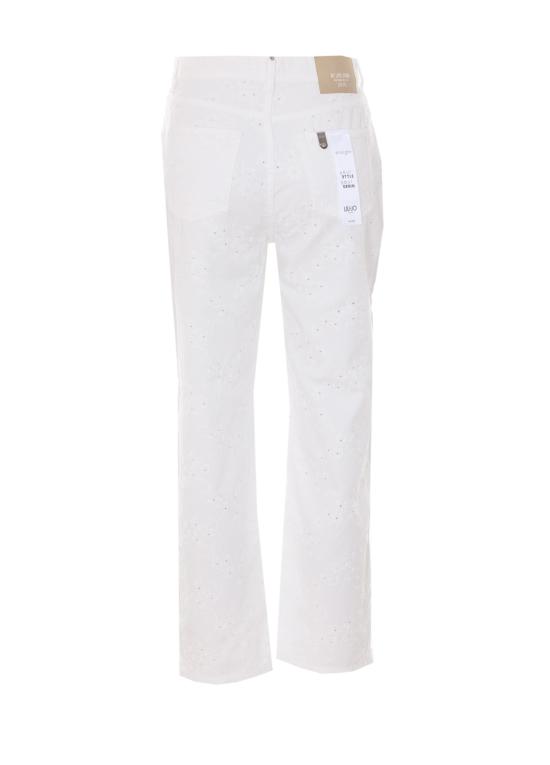 26SS 리우조 스트레이트 팬츠 WA6273T447A 10701 White - LIU JO