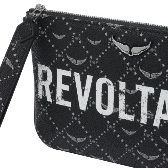 26SS 자딕앤볼테르 클러치/파우치 LWSG03802 011 Black - ZADIG & VOLTAIRE