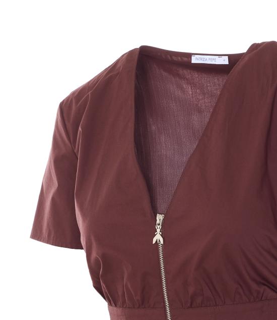 26SS 파트리지아페페 블라우스 2C1672 A9B9B887 Red - PATRIZIA PEPE