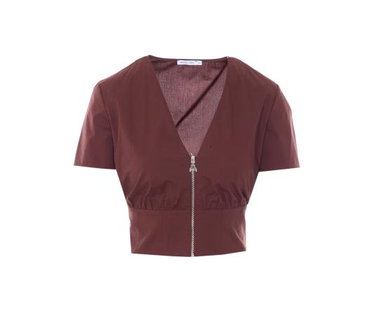 26SS 파트리지아페페 블라우스 2C1672 A9B9B887 Red