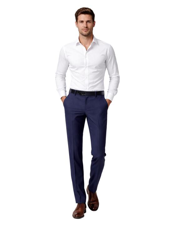 26SS 프랜지스 콜렉션 수트 팬츠 4C10EAUTXAYEUE 73 Blue - FRANZESE COLLECTION