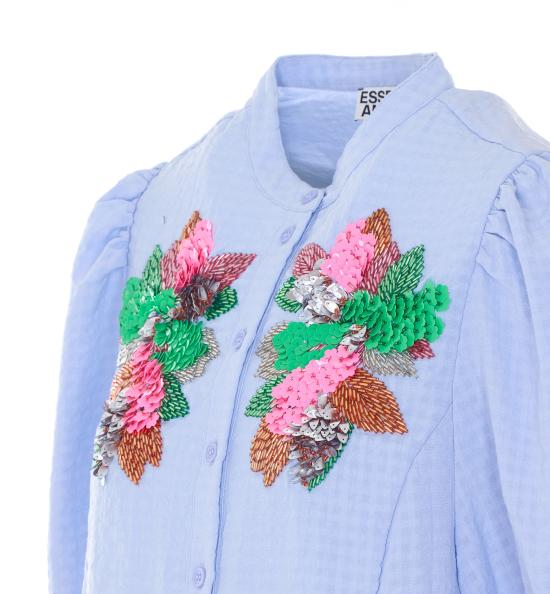 26SS 에센셜앤트워프 블라우스 JAIDEN J2NB Blue - ESSENTIEL ANTWERP