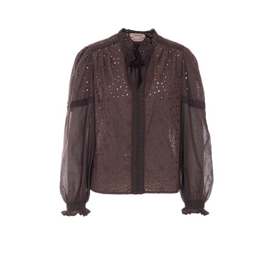 26SS 트윈셋 블라우스 261TF2114 12110 Brown
