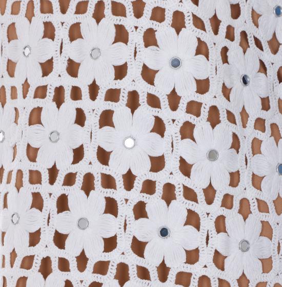 26SS 마이클 코어스 미디 원피스 MS683CWKNE 100 White - MICHAEL KORS