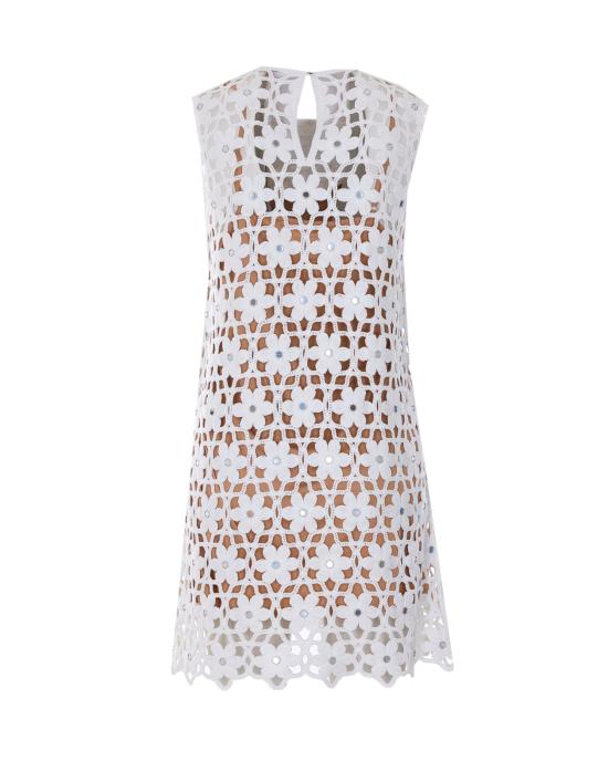 26SS 마이클 코어스 미디 원피스 MS683CWKNE 100 White - MICHAEL KORS